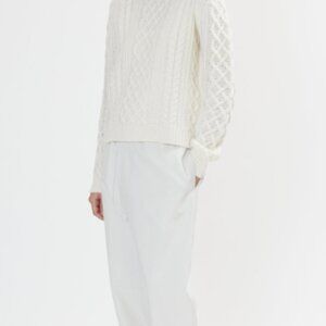 Nili Lotan Jodelle Sweater / Ivory / Size M